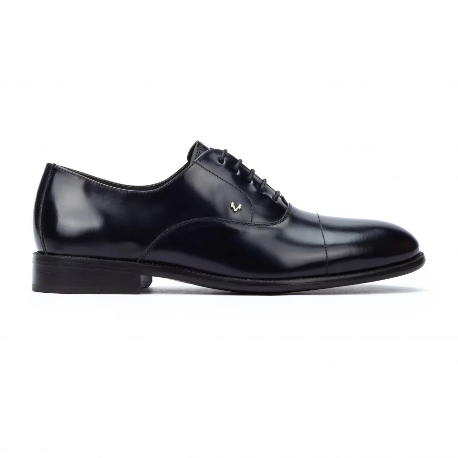 Zapato blucher Martinelli Richmond en color azul marino