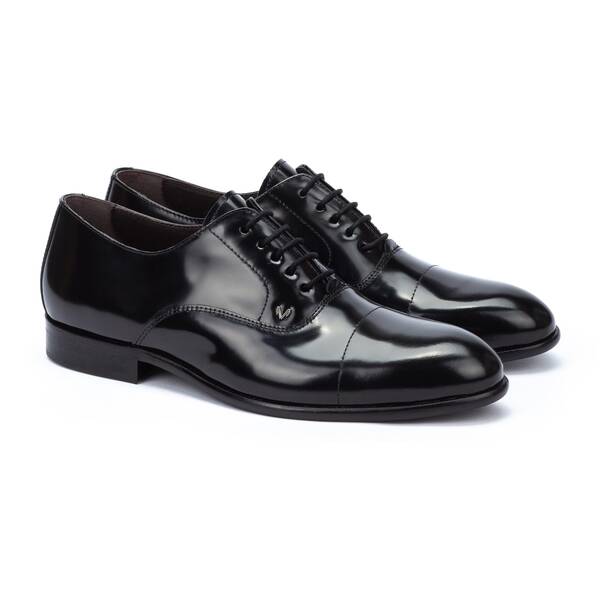 Zapato Oxford Martinelli Arlington negro - vista lateral