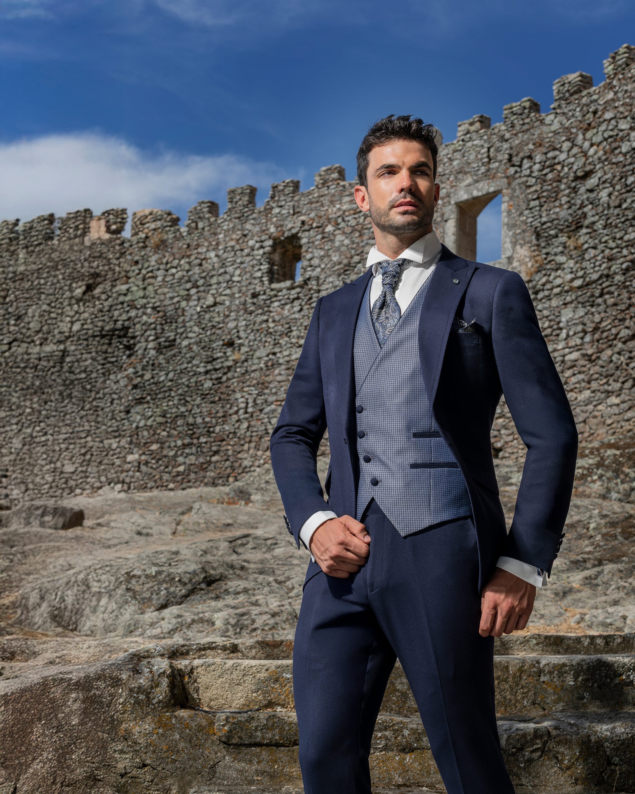 Traje de Ceremonia Giovanni Ricci - Look 3