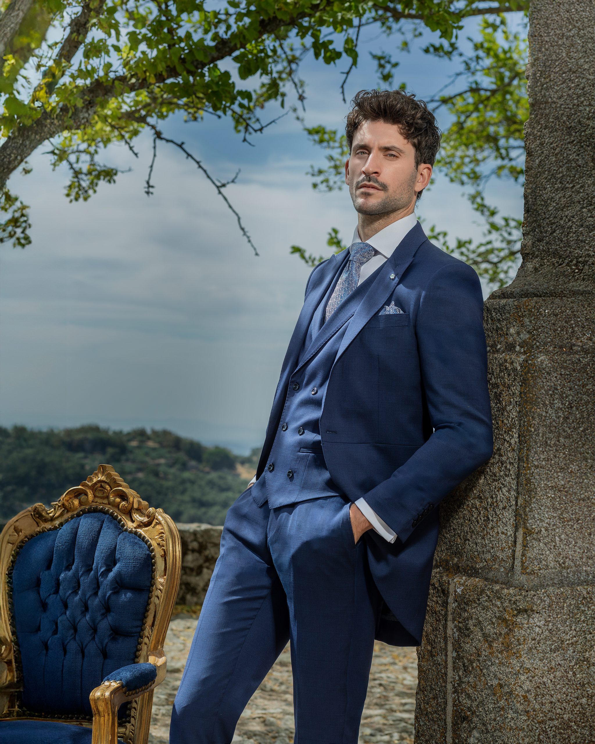 Traje de Ceremonia Giovanni Ricci - Look 5